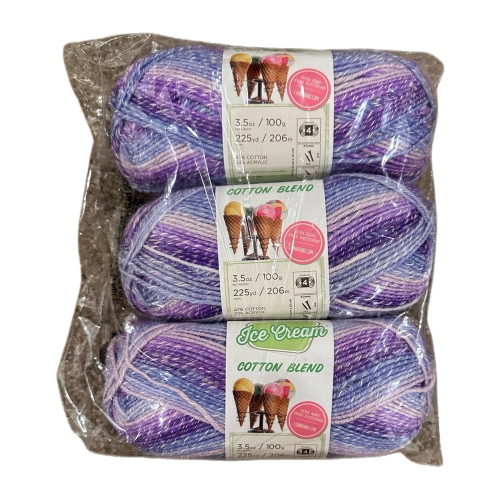 Lions brand ice cream cotton blend